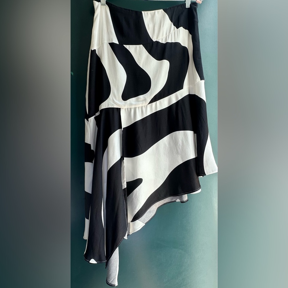 Milly Asymmetrical Cascade Skirt